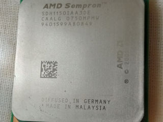 Amd Sempron (2.0 Ghz) Sdh115oiaa3de, Made In Malaysia. Б/у foto 1