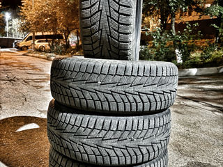 Vind 4 cauciucuri 205/50 r17, hankook, de iarna 90% foto 5