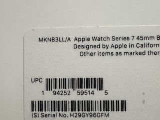 Vând Apple Watch Seria 7 45MM Blue foto 3