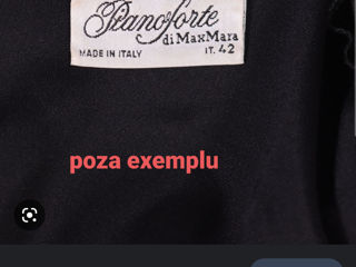 Bluza Vintage de Mătase naturala  De brand "MaxMara" Mar..46 -(L) foto 10