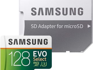Высокоскоростная карта Samsung EVO Select 128GB U3 100MB/s foto 2