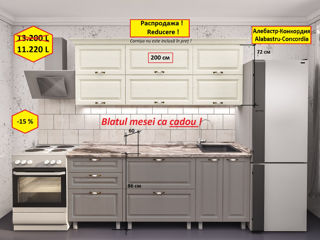 Reduceri 15-30%.Bucatarie cu luciu fatada la pretul Pal.Скидки 15-30%.Кухни фасад глянец в цену ЛДСП фото 5
