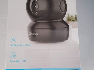 Новая Wi-Fi видеокамера Ezviz CS-C6N Black с поворотом на 360 foto 6