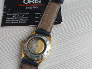 Ceas de mînă mecanic Oris,fabricat în Elveția.Ручные часы механические Oris,сделаны в Швейцарии. foto 2