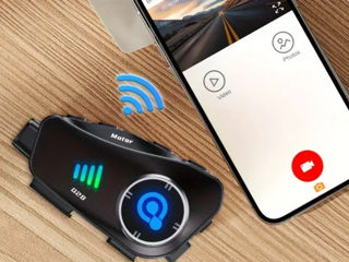 Мотогарнитура Bluetooth для шлема с функцией Видеозаписи. foto 3