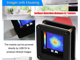 AMG8833 Temperature Thermal Imager. Инфракрасный тепловизор AMG8833 IR 8 * 8 Датчик температуры foto 5