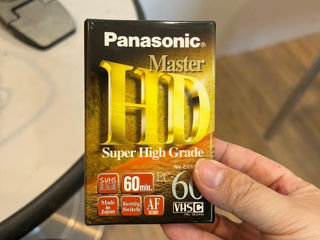 Caseta video Panasonic VHS C Master HD Super High Grade CASETE 60 min