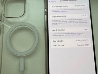 iPhone 15 Pro Max Natural Titanium 256 Gb ideal foto 3