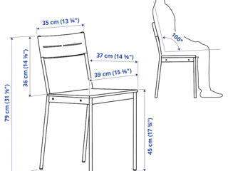 Scaun simplu la preț convenabil IKEA foto 5