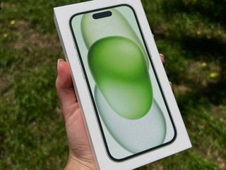 iPhone 15  Green 128GB Sigilat