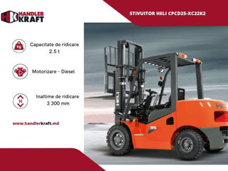 Stivuitor diesel/ дизельный погрузчик CPCD25-XC22K2 foto 3