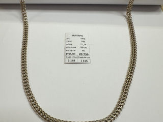 Lanţ 585*/ 21,14 Gr/ 58 cm/ 20739 lei