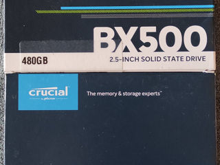 новые ssd 2.5" crucial 480gb - 900 лей, Intel 480gb - 1000 лей. ssd б/у от 250 лей. foto 1