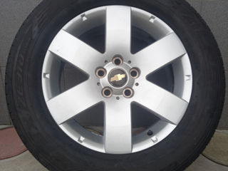 Jante cu cauciucuri  r 17  5x115  Chevrolet