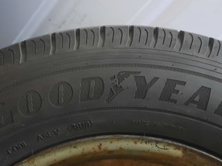 4 roti diskuri+anvelope Goodyear de vară. 2019. 215/65 R 16 C. Diskurie 5/120 . foto 6