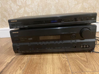 Усилитель ONKYO+DVD foto 1