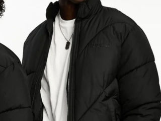 Bomber puffer jacket