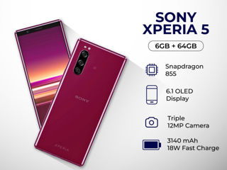 Sony Xperia 5 J9210 6/128GB Red foto 2