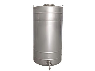 Butoi din inox IPS Group Inox, cu robinet inox 250 L