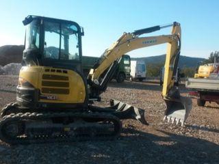 Excavator miniexcavator basculanta