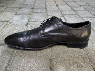 Handmade Leather Derby. Made In Italy. Размер 44. В идеальном состоянии. foto 5