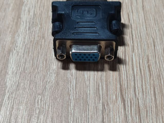 Переходники/ Adaptor VGA - DVI (24 + 5) foto 5