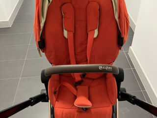 Cybex Priam IV. Последняя версия. 2 в 1, 3 в 1, 4 в 1 б.у. Rose Gold foto 3