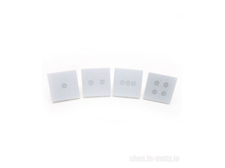 DME211 Switch Zigbee Tuya No Neutral, Glass. Умный переключатель. foto 5