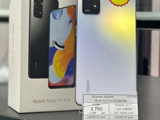 Xiaomi Redmi Note 11 Pro 6/128 Gb - 2750 Lei