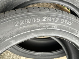 2 шины/ 2 anvelope 225/45 R17 Kumho Ecowing ES31/ Доставка, livrare toata Moldova foto 8