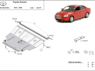 Scut motor Toyota Avensis 2004 - 2007 foto 2