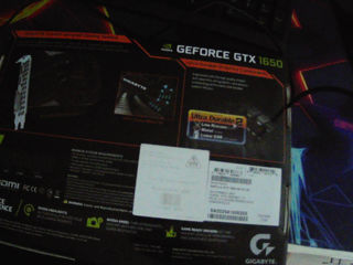 Placă video GTX 1650 4GB GDDR6 – stare foarte bună foto 2