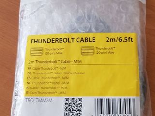 Startech thunderbolt cable 2 m foto 1