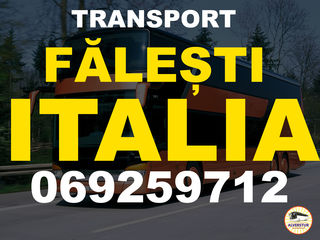 Transport pasageri Moldova-Italia din tot Nordul Moldovei !!! foto 7