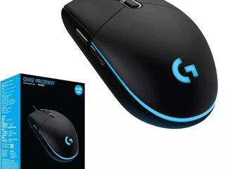 Logitech Gaming Mouse G102 LIGHTSYNC RGB,  8000 dpi, Onboard memory мышка - Livrare / Pick-up foto 14
