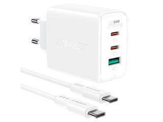 ACEFAST A13 PD65W (USB-C+USB-C+USB-A) încărcător cu 3 porturi foto 1