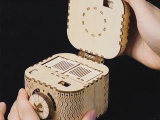 Деревянный 3D конструктор Robotime - Музыкальная шкатулка foto 9