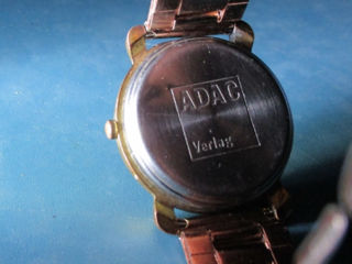 Часы Adac Verlag .Gold.USA.1975.Original.Vintage.Retro.Collection. foto 1
