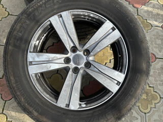 Vând 4 jante R18, 8J, ET25, 5/112 cu cauciucuri Continental 255/60 allseason, Audi Q7 Q5 foto 5