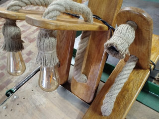 Lustre rustice foto 2