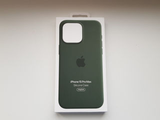 Apple iPhone 15 Pro Max Silicone Case - Cypress