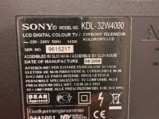 SONY Bravia  KDL - 324000W foto 2