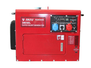 Generator de curent diesel Rato RD6500E+ATS - credit-livrare foto 1