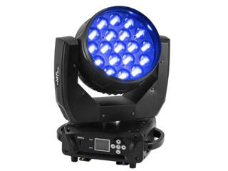 19*15W RGBW Zoom Wash Moving Head. Livrare în toată Moldova, plata la primire foto 1