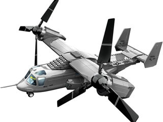 Конструктор Самолет конвертоплан V-22 460 детали (54см)