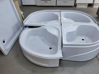 Cada pentru baie din acril de diferite dimensiuni și forme / cada din fonta - ванная акриловая