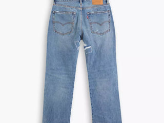 Levis Premium 551z Straight Crop Jeans A09270019 Blue Men Size w30 l30 foto 2