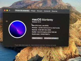 IMAC 21.5 inch  2015 i5/8/1tb foto 2