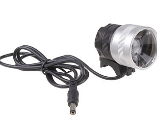 Светодиодный налобный/ велосипедный фонарь с функцией Zoom. foto 9