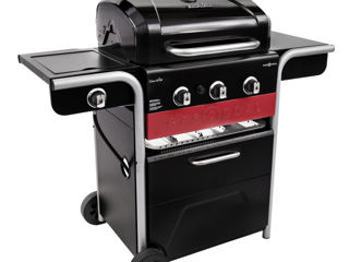 Gratar Grill pe gaz si carbuni hibrid Char-Broil Gas2Coal 2.0 330 cu 3 arzatoare foto 4